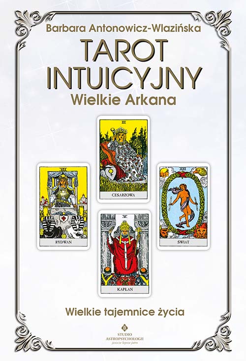 Tarot intuicyjny Wielkie Arkana - Okładka książki
