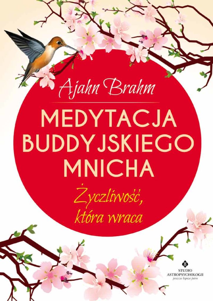 Medytacja buddyjskiego mnicha - Okładka książki