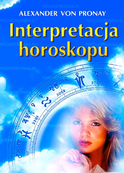 Interpretacja horoskopu - Okładka książki