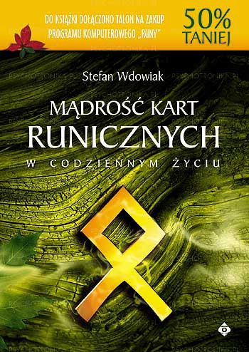 Mądrość kart runicznych - Okładka książki