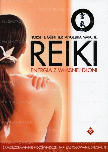 Reiki energia z własnej dłoni - Okładka książki