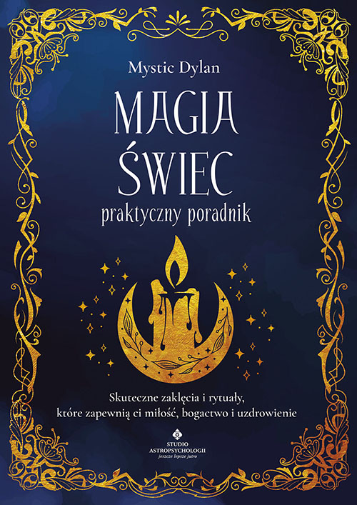 Magia świec – praktyczny poradnik - Okładka książki