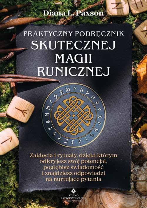 Praktyczny podręcznik skutecznej magii runicznej - Okładka książki