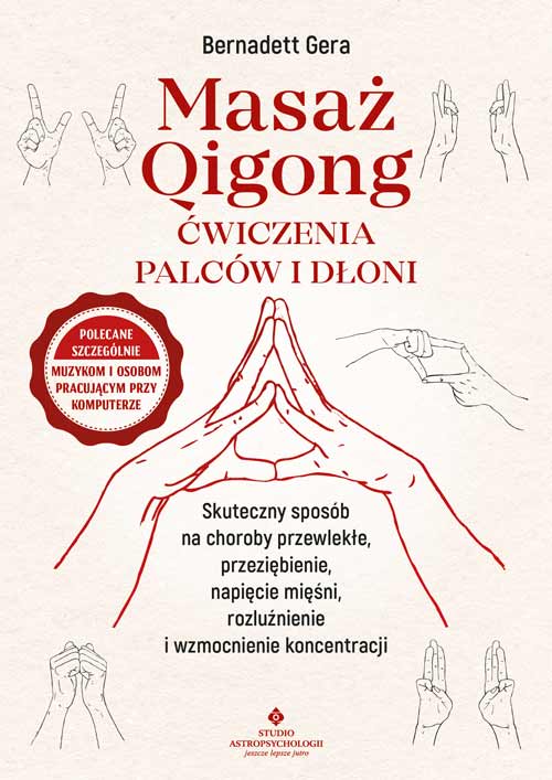 Masaż Qigong – ćwiczenia palców i dłoni - Okładka książki