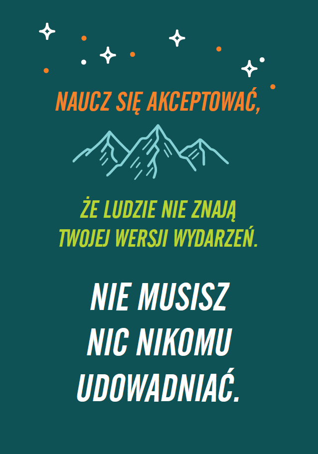 1 cytat z książki 140 praktycznych wskazówek i sposobów do osiągnięcia spokojnego życia. Jak odnaleźć siłę, motywację do działania i wprowadzić pozytywne zmiany na co dzień, Scott Tatum