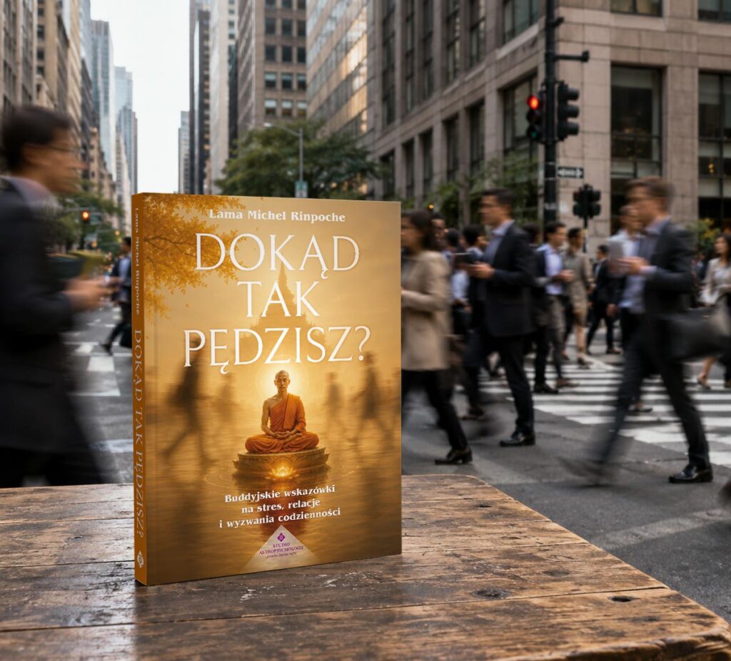 Dokąd tak pędzisz? Buddyjskie wskazówki na stres, relacje i wyzwania codzienności - Lama Michel Rinpoche