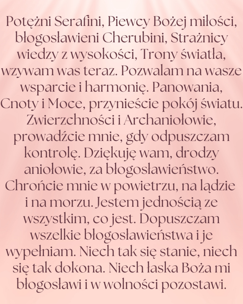 Jak usłyszeć anioły